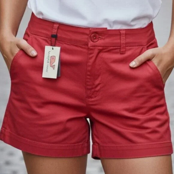 Vineyard Vines Dayboat Solid Shorts- Size 8 - Picture 2 of 8